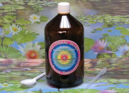 Colloïdaal zilver 500 ml 20 PPM (90% atomisch / 10% ionisch)