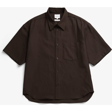 Ulriken Oversized Cotton Linnen Twill ss Shirt