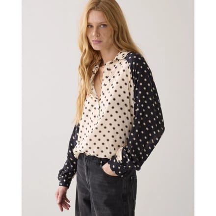 Summum 2s3456-12390 122 top blury dots ivory