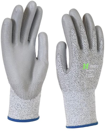 Radix CutMaster - Snijbestendige werkhandschoenen - PU Coating - Grey - M11 / XXL