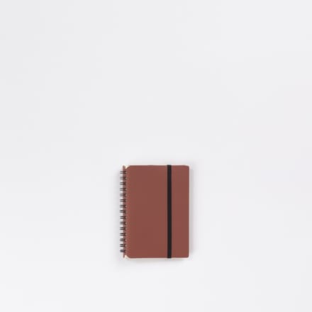 Vacavaliente - Notitieboek A6 - Gerecycled Leer - Bruin
