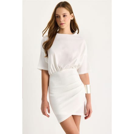 Bodycon Midi-jurk met Ritsluiting