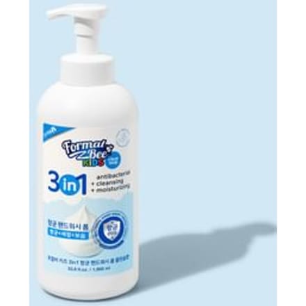 Formal Bee - Kids 3in1 Antibacterial Foaming Hand Wash Clean Soap Jumbo 1000ml