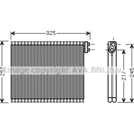Verdamper, airconditioning AVA COOLING TOV484 AVA