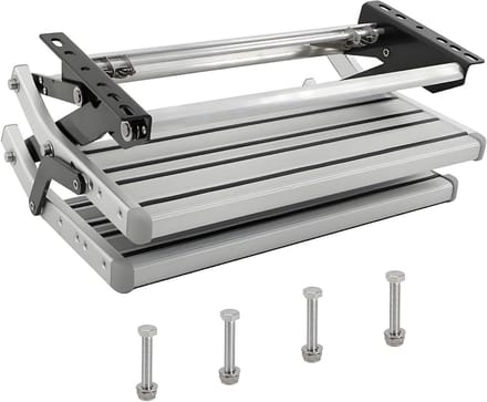 RV Camper Trap - Camper Opstap - Veilig Instappen - Antislip Ontwerp - Dubbellaags - Aluminium