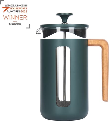 La Cafetière Cafetiere Pisa RVS / Groen - 1 liter / 7 kops