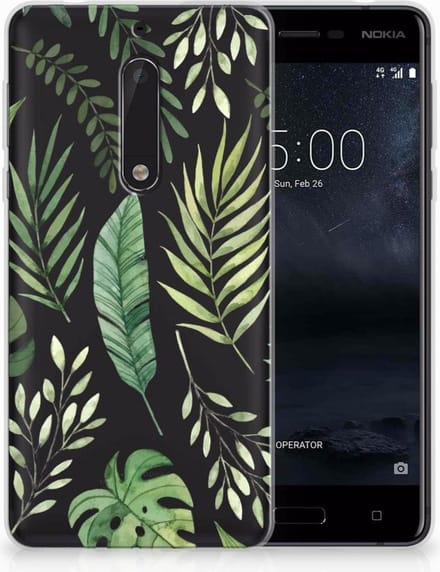 Nokia 5 TPU Case Leaves