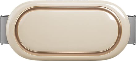 Buikspier Trainer - Lichaamsvormer Riem - Spierversteviging Training - Doelgerichte Dieptemassage - 120 cm Taille - Beige Geel