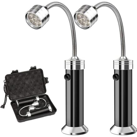 Lère de barbecue - Vegena - Grill Light - LED Super Brillante - Base Magnétique - Réglage 360°