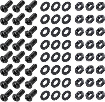 Rack mounting hardware 24-delig - Innox 11595 - Multikleur