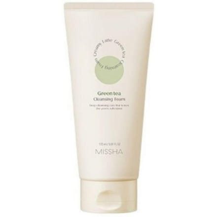 MISSHA Mousse Nettoyante Crémeuse Latte Thé Vert 172ml