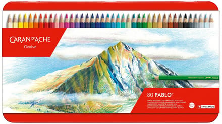 Caran d'ache pablo  kleurpotlood 80 stuk(s)
