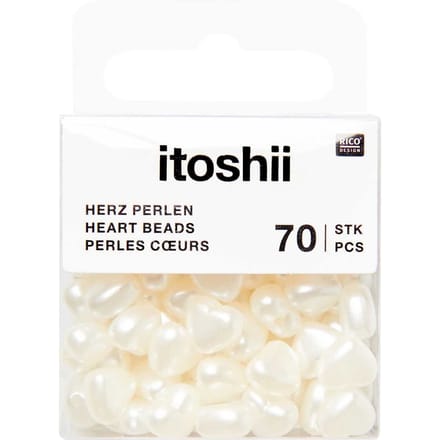 itoshii Kralen, Harten - Offwhite