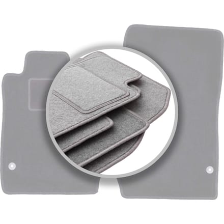 Grijze automatten voor: Mercedes SLK R171 coupé (2004-2011)