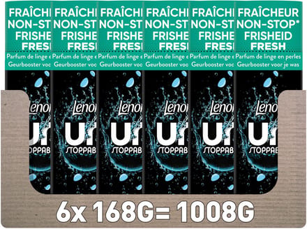 Lenor Unstoppables Geurbooster Fresh Scent - 6 x 168 gram - Wasparfum