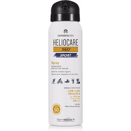 Heliocare 360° Sport Zonnebrandspray Spf50 100 ml