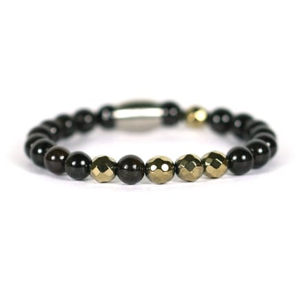 IbizaMen KIDS - pyrite granaat 6mm - 14cm