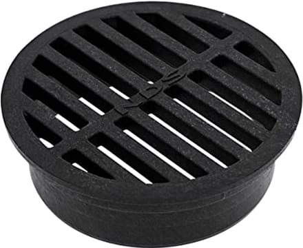 Rond Afvoerrooster 4 Inch - Ideaal voor Drainage van Water en Puin