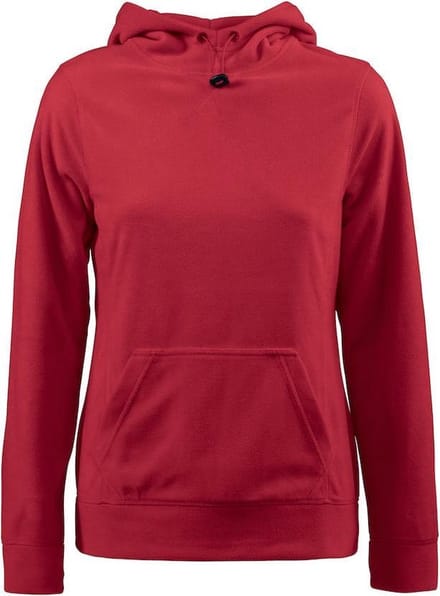 Printer Switch Fleece Hoodie Dames Rood - Maat M