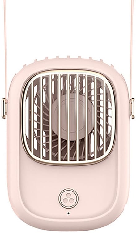 Draagbare mini-nekventilator – handsfree, oplaadbaar via USB