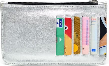 Chabo Bags Cards en Coin Wallet Zilver
