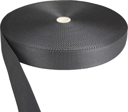 Sterke Zwarte Polypropyleen Band - 30mm Breed en 50 Meter Lang