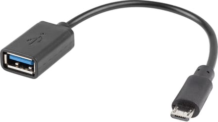 Lanberg - USB adapter - Micro-USB Type B to USB - 15 cm