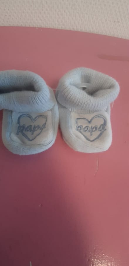 VIB - Babyslof - Blauw - Papa Hart