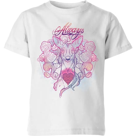 Harry Potter Always kinder t-shirt - Wit - 146/152 (11-12 jaar)