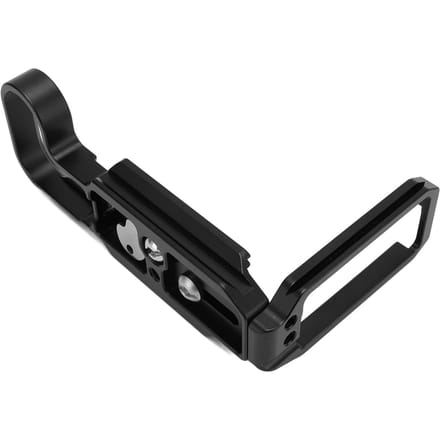 Verticale Camera L-Beugel Aluminiumlegering 1/4 Inch Schroefgat Snelkoppelingsplaat voor Hasselblad X2D black