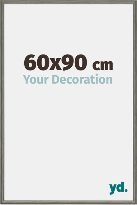 Your Decoration - Fotolijst 60x90 cm - Aluminium - Mercury Structuur - New York