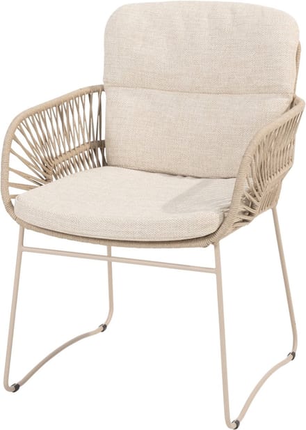 4 Seasons Murcia tuinstoel - Latte (1 stuk)