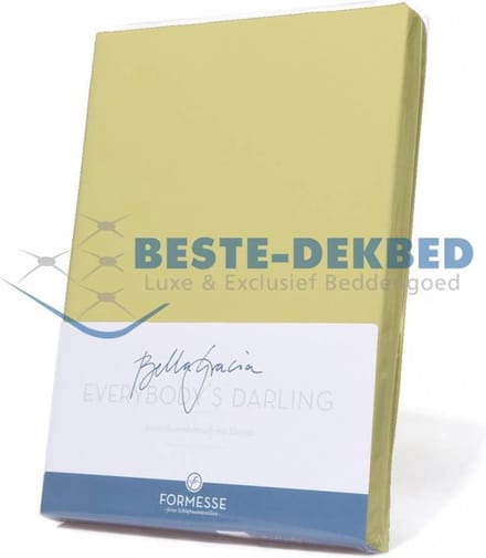 Bella Gracia Jersey Hoeslaken - Lime (0531)