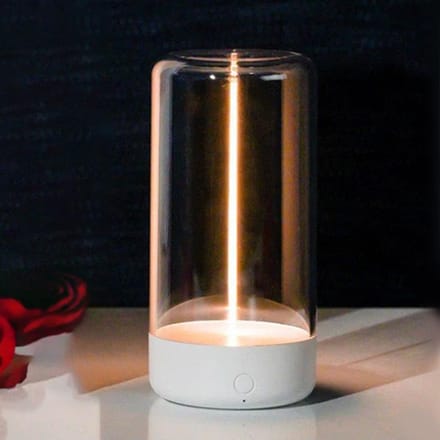 Draagbare bureaulamp met sfeerverlichting, magnetische gloeidraad, draadloze oplaadbare nachtlamp