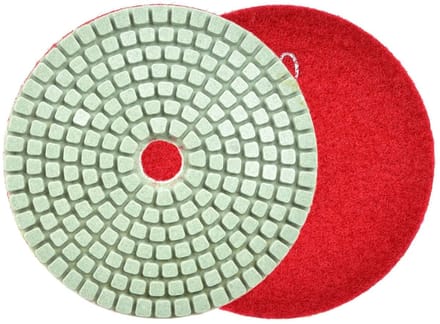 GEKO Diamant polijstpad - 100mm - klittenband - Voor nat gebruik - G400