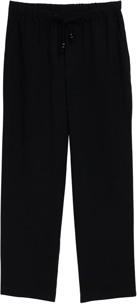 Tom Tailor Denim - Gesneden loose fit broek - Maat M - deep black