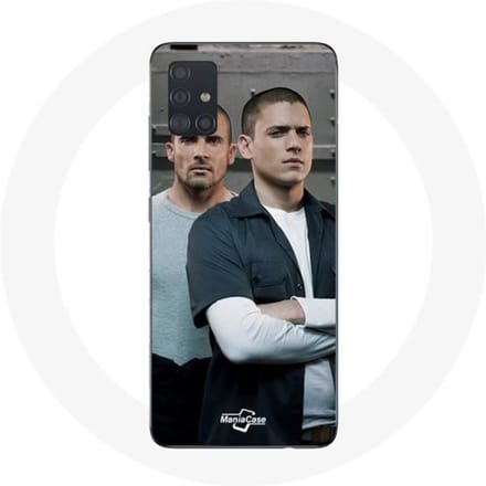 Case voor Samsung Galaxy A71 Prison Break Michael Scofield en Lincoln Burrows