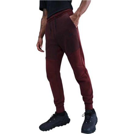 Nike Heren Tech Tapered Joggers (Rood/zwart)