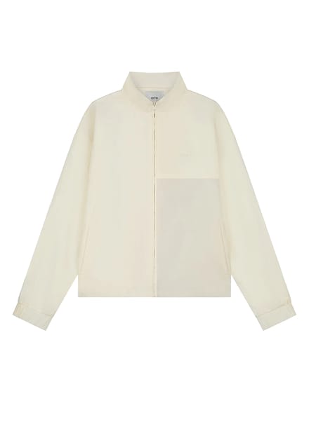 Mannen Jumpsuit Squared Track Jacket Cream