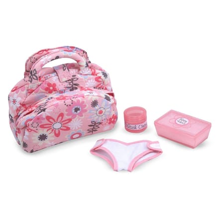 Melissa & Doug - Poppen luiertas - Met twee compartimenten