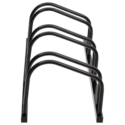 vidaXL - Fietsenrek - voor - 3 - fietsen - staal - zwart