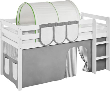 Tunnel Groen-Beige voor halfhoogslaper