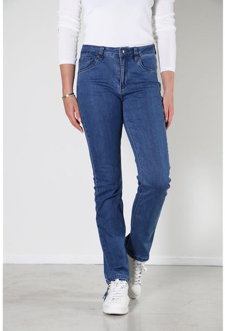 New Star - Memphis - Dames Regular-fit Jeans - Stonewash
