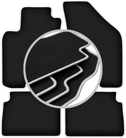 CARLUX-SILVER automatten voor: Chevrolet Lacetti hatchback, sedan (2003-2012)