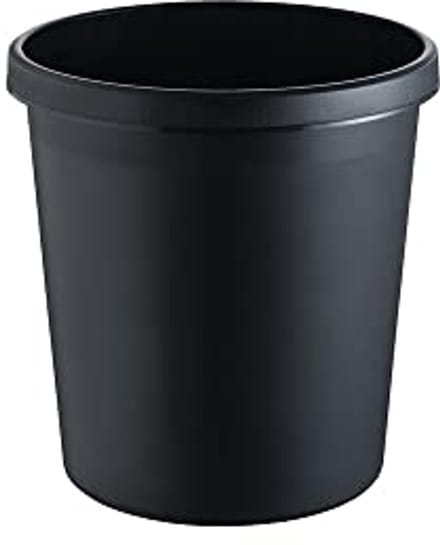 Helit trash can The German 18L 6 pcs. 6 Piece black
