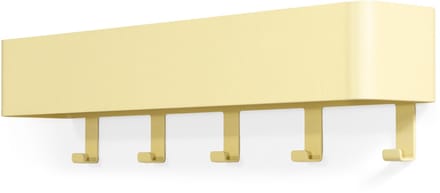Spinder Design kapstok Dax Play 5 - Butter Yellow - 5 haken - Staal