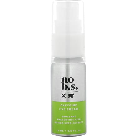 No BS Skincare, Caffeine Eye Cream, 0.5 fl oz (15 ml) white