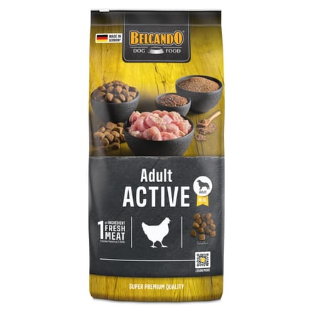 Belcando Adult Active - Hondenvoer - 12.5 kg