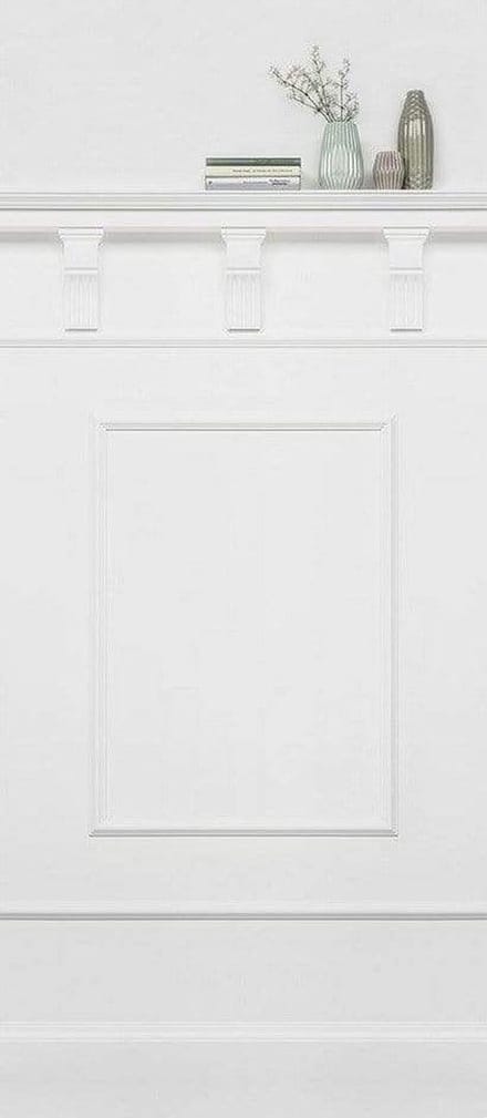 Fotobehang - Panel Flower 100x250cm - Vliesbehang