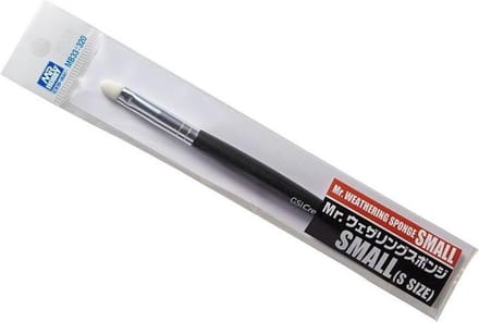 Mr. Hobby Hobbypenseel - MB33 MR.Weathering Sponge Small Penseel